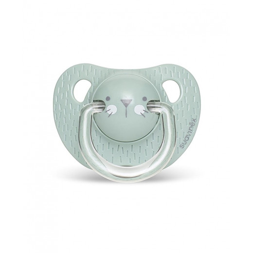 Suavinex Evo Ana Soother S Whiskers 6-18m, Green