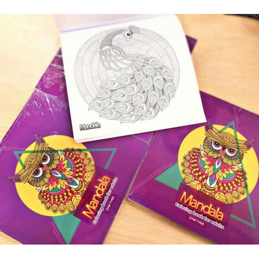 Mandalas Adult Coloring Book: Owl