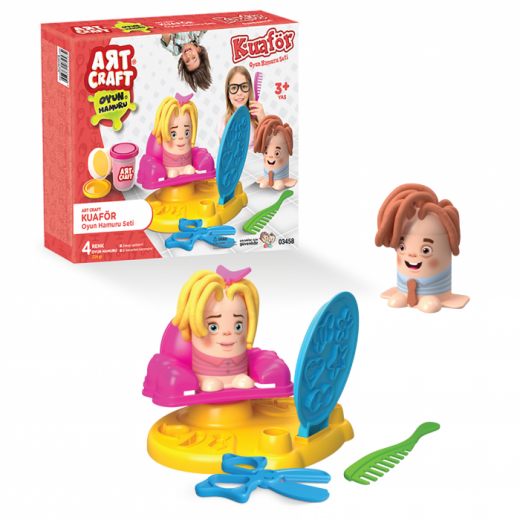 Art Craft Hairdresser Dough Set