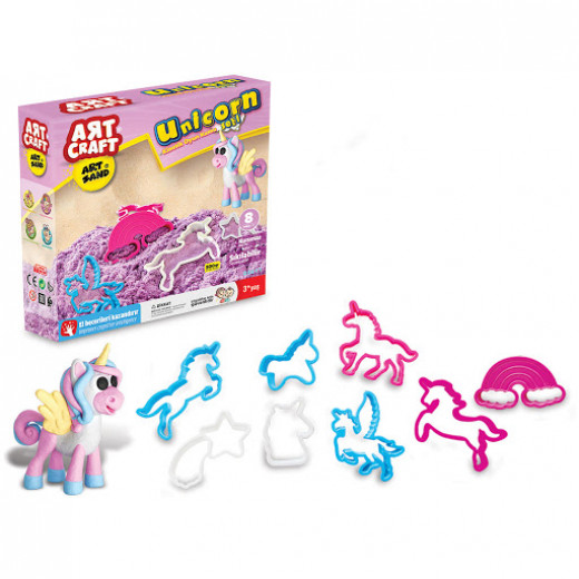 Art Craft Unicorn Modeling Play Sand Set 500 Gr