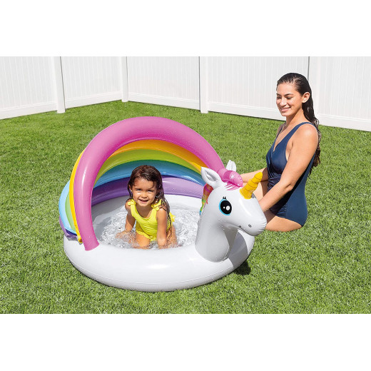 Intex Baby Pool, Unicorn Design 127cm x 102cm x 69cm