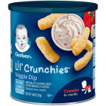 Gerber Lil Crunchies 42g Vigge Dip