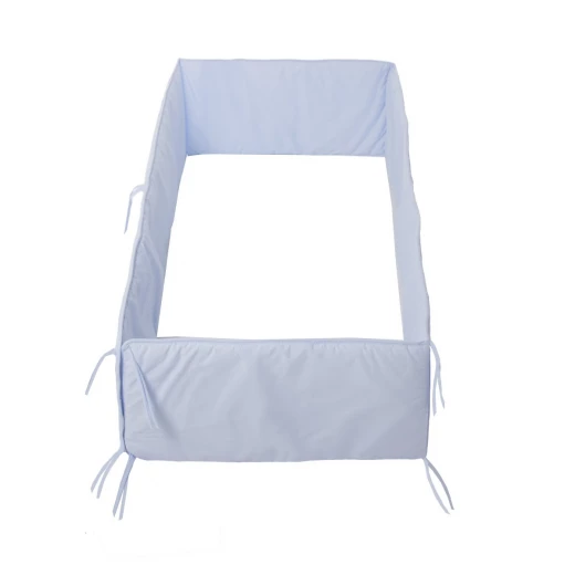 Cambrass - Cot Bumper 360x30x3 cm Liso E Blue