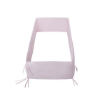 Cambrass - Cot Bumper 420x30x3 cm Liso E Pink