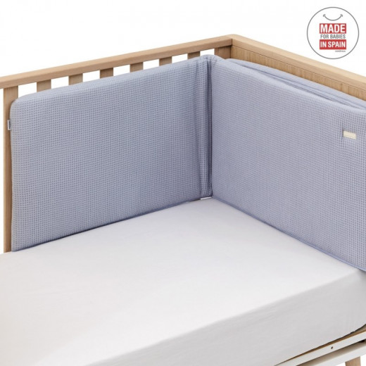 Cambrass - Set 2 Pcs.bedspread W/s Cot 70 Sky Blue 70x140x3 cm