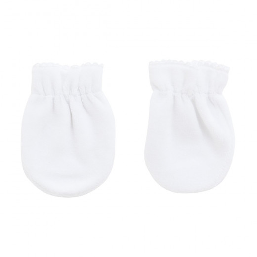 Cambrass  - Velvet Mittens Liso White