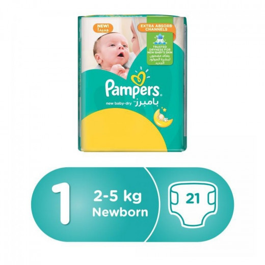 Pampers Main Line Carry Pack Newborn Size 1 - x21