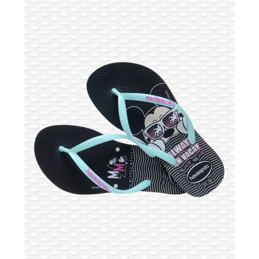 Havaianas Flip Flops - Kids Disney Cool - Black Size 27-28