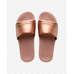 Havaianas Slide Brasil Rose/Gloden Blush Size 35-36