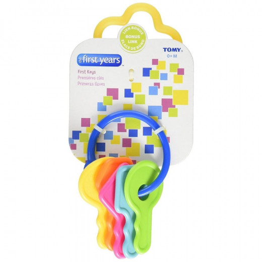 The First Years Learning Curve First Keys Teether 1 ea (Pack of 3)