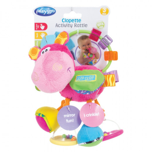 Play-gro Clopette Activity Rattle