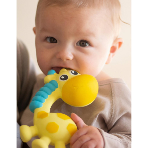 Playgro Squeak and Soothe Natural Teether