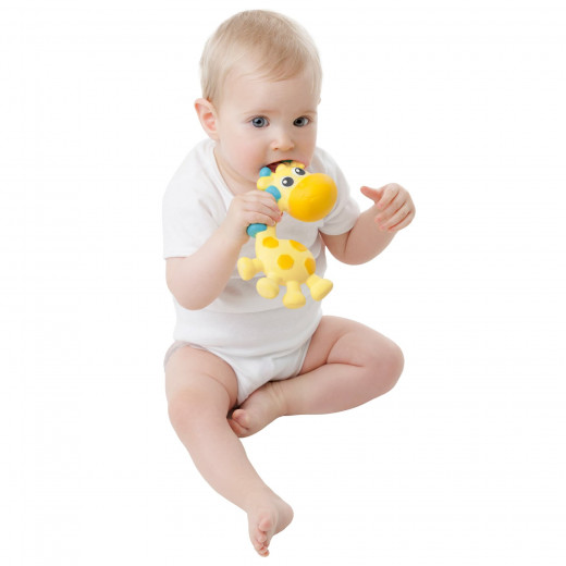 Playgro Squeak and Soothe Natural Teether