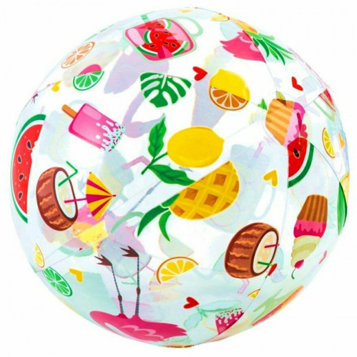 Intex Inflatable Beach Ball Childrens Pool Beach Toy, 1 Pack, Assorted Designs