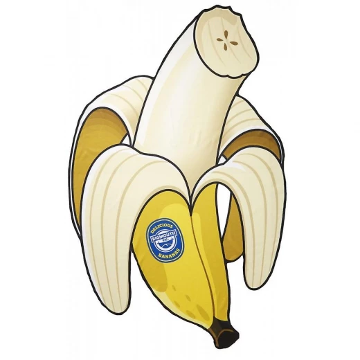 BigMouth Gigantic Banana Beach Blanket