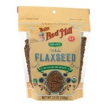 Bob's Red Mill Organic Whole Flaxseeds, 368g - Non-gmo, Gluten-free