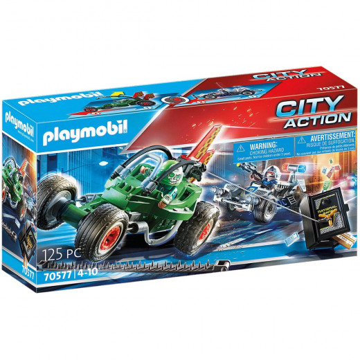 Playmobil City Action Police Go-Kart Escape