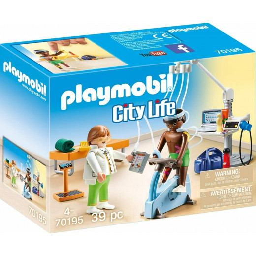 Playmobil City Life Physical Therapist Building Set
