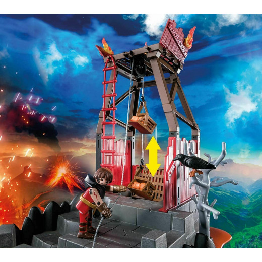 Playmobil Knights Burnham Raiders Lava Mine