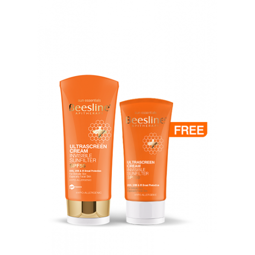 Beesline Ultrascreen Cream Invisible Spf 50 X2