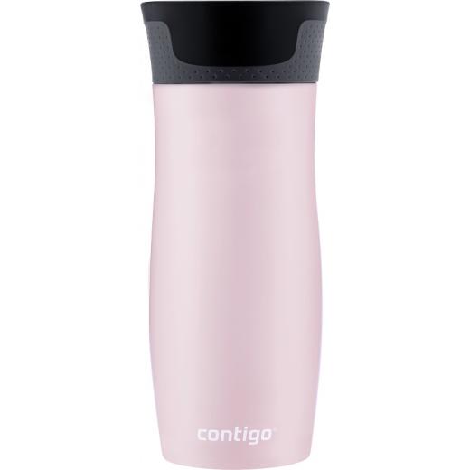 Contigo Autoseal West Loop Vacuum Insulated Stainless Steel Travel Mug 470 ml, Millenial Pink