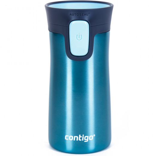 Contigo Autoseal Pinnacle Vacuum Insulated Stainless Steel Travel Mug 300 ml, Tantalizing Blue