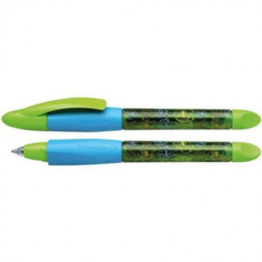 Schneider Pen With Roller Base Ball - Green/Blue