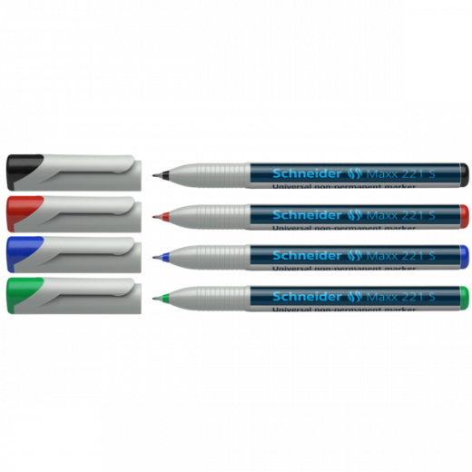 Schneider Maxx  Universal Marker Non-Permanent -  0.4 mm - 4 pcs/pack