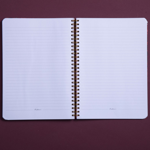 YM Sketch Wire Notebook A5 Size - Absolutely Nothing
