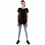 RB Women's Mesh Crossover T-shirt, Small Black