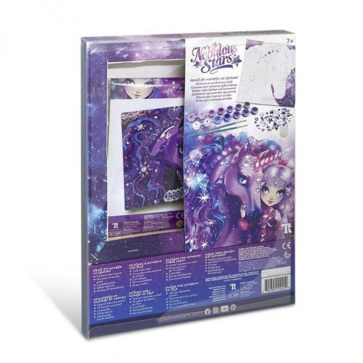 Nebulous Stars Paint By Number Canvas - Nebulia & Horse