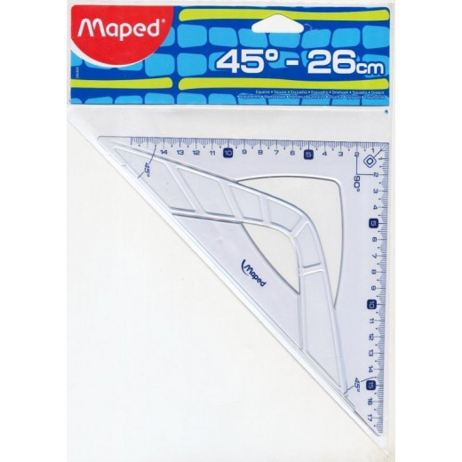 Maped Geometric 26 Cm, 45 Square