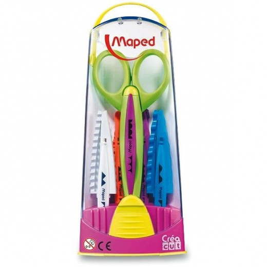 Maped Craft Scissors 5 Piece , Assorted Colors