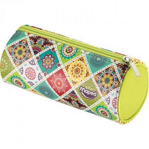 Maped Tube Neoprene Pencil Case, Mosaic, Assortment