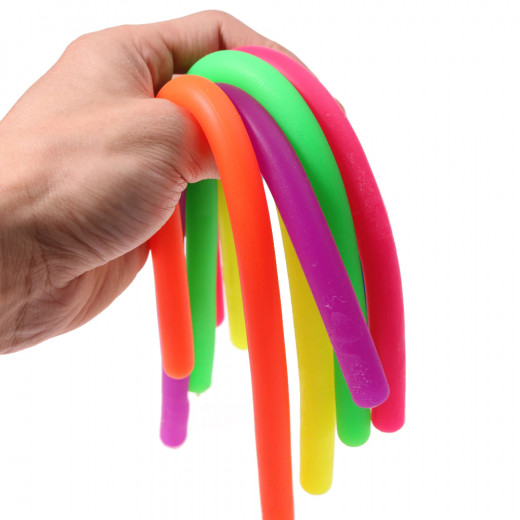 مجموعة اللعب للتخلص من التوتر حبل قابل للتمدد, بالوان مختلفة, 5 قطع