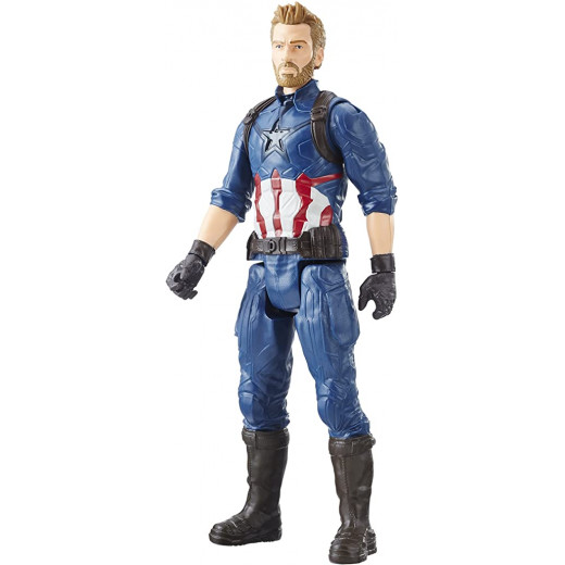 Captain America Avengers Marvel Infinity War Titan Hero Series Figure Capitan