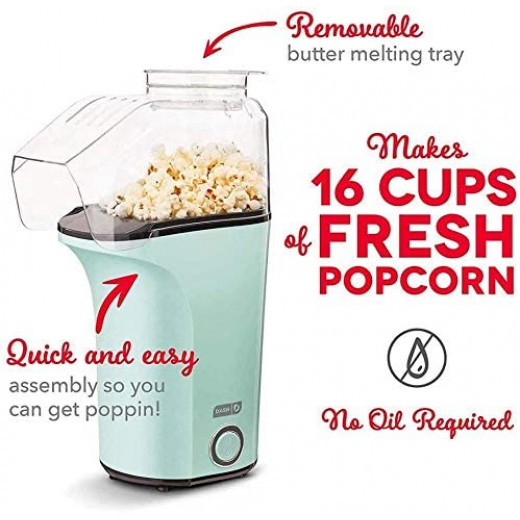 Dash Fresh Pop Popcorn Maker - Aqua