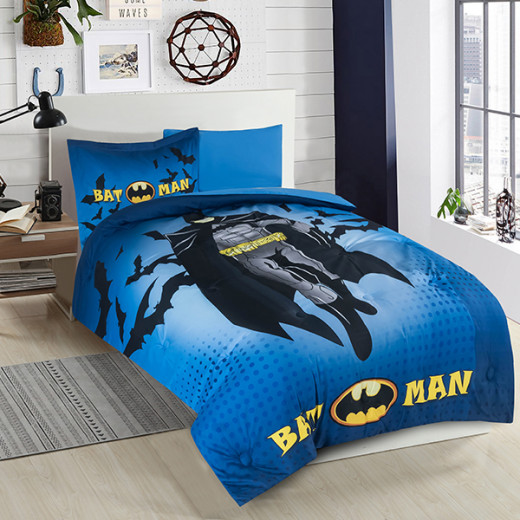 Nova home comforter batman twin unique 4pcs set