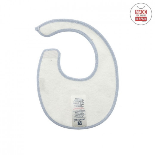 Cambrass Round Bib Sky Blue 16x19x1 Cm