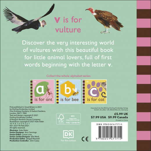 DK Book: V Is For Vulture