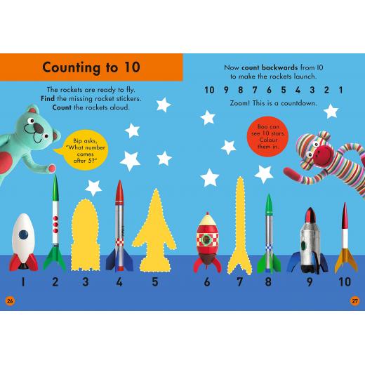 DK Book: Skills for Starting School 1,2,3