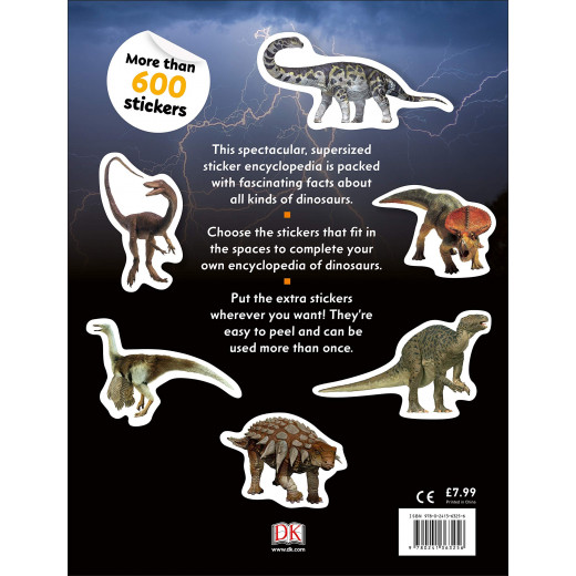 موسوعة ملصقات الديناصورات من دي كي