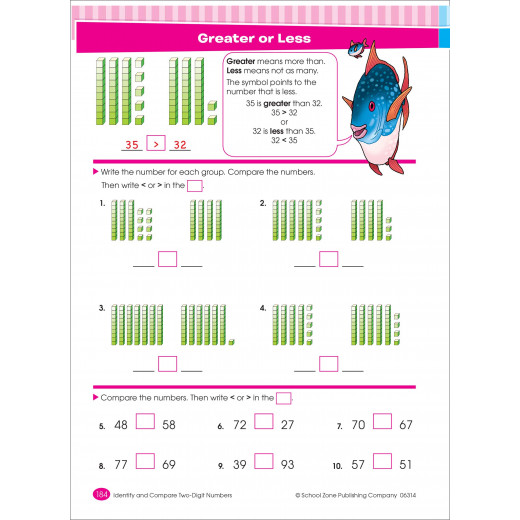 School Zone Big Third Grade Workbook