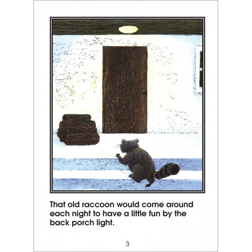 School Zone Book:Raccoon on the Moon - Level 3 Start to Read!® Book