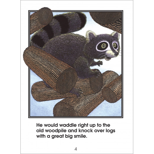 School Zone Book:Raccoon on the Moon - Level 3 Start to Read!® Book