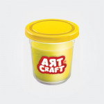 Art Craft Single Dough Pot-Yelllow 140 Gr