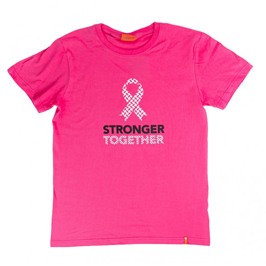 Hope Shop By KHCF T-shirt, Pink Color, Stronger Together, Size Large