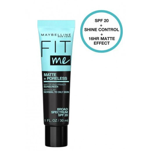 Maybelline Fit Me Matte & Poreless Spf 20 Primer