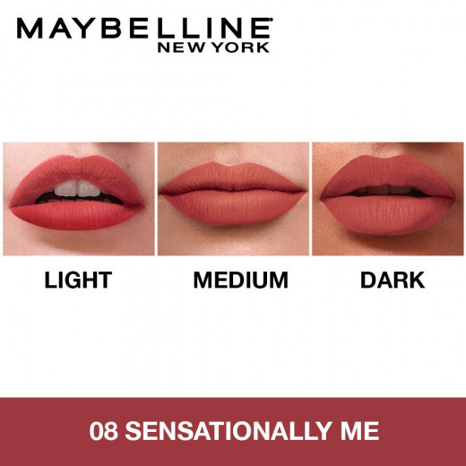 Maybelline Lipstick Sensational Liquid Matte 08