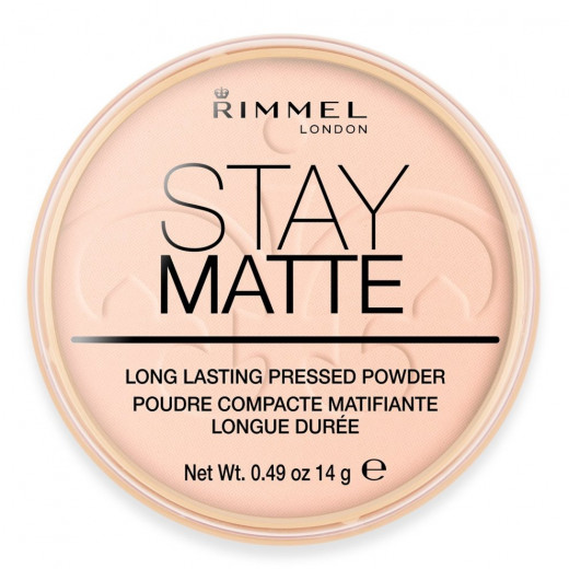 Rimmel London Stay Matte Pressed Powder, 002 Pink Blossom